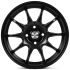 ЛИТЫЕ ДИСКИ 82162 WORK 12243-FG412 15 J6.5 ET35 4X100 73.1 ЧЁРНЫЙ МАТОВЫЙ