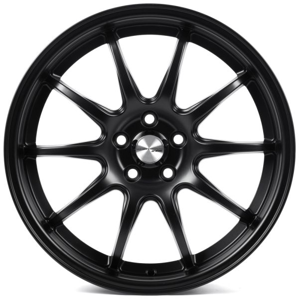 ЛИТЫЕ ДИСКИ 82163 WORK 12243-CT345 17 J7.5 ET40 5X100 73.1 ЧЁРНЫЙ МАТОВЫЙ