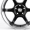 ЛИТЫЕ ДИСКИ 82252 ADVAN FC006-SF069 18 J8 ET38 5X108 73.1 ЧЁРНЫЙ МАТОВЫЙ + ПОЛИРОВАННЫЙ ОБОД