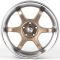 ЛИТЫЕ ДИСКИ 82250 ADVAN FC006-SF069 18 J8 ET38 5X114.3 73.1 БРОНЗА + ПОЛИРОВАННЫЙ ОБОД
