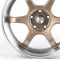 ЛИТЫЕ ДИСКИ 82250 ADVAN FC006-SF069 18 J8 ET38 5X114.3 73.1 БРОНЗА + ПОЛИРОВАННЫЙ ОБОД