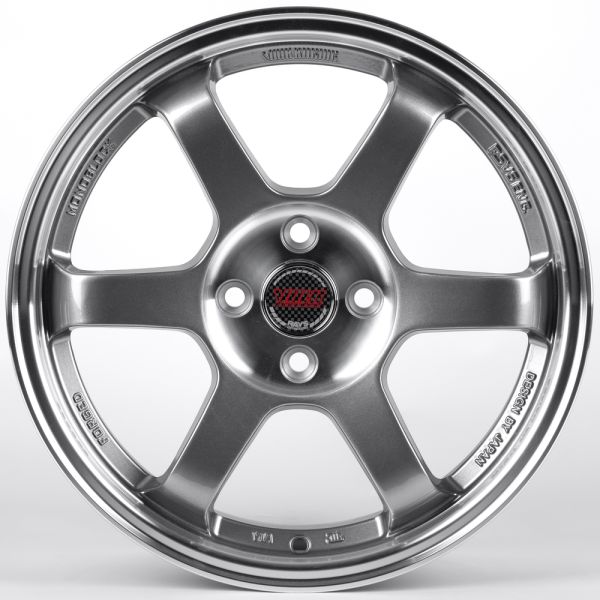 ЛИТЫЕ ДИСКИ 82311 RAYS 166-SF045 16 J7 ET40 4X100 73.1 ГРАФИТ + ПОЛИРОВАННЫЙ ОБОД