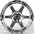 ЛИТЫЕ ДИСКИ 82311 RAYS 166-SF045 16 J7 ET40 4X100 73.1 ГРАФИТ + ПОЛИРОВАННЫЙ ОБОД