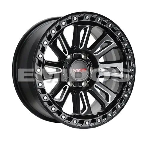 MAT Offroad 8997 Matte Black w/ Milled Spokes 5x130 18R 8.5 84,1 20