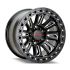 MAT Offroad 8997B Matte Black w/ Milled Spokes 5x150 17R 8.5 110 25