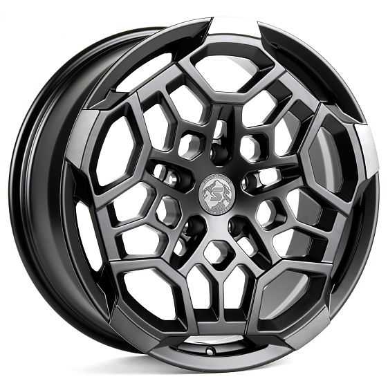 Комплект дисков 28520/20/71.5/чёрный матовый + полировка + тёмный лак SK51