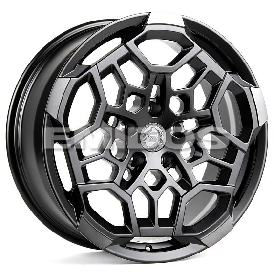 Комплект дисков 28520/20/71.5/чёрный матовый + полировка + тёмный лак SK51