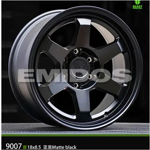 BEAST 9007 Matte Black 6x139.7 17R 8.5 106,1 0