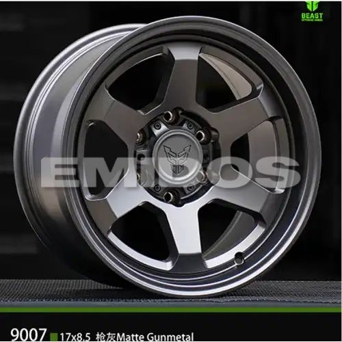 BEAST 9007 Matte gunmetal 6x139.7 18R 8.5 67,1 12