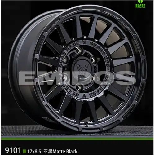 BEAST 9101 Matte Black 6x139.7 18R 8.5 95,1 40