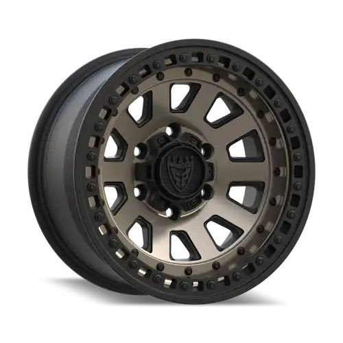 BEAST 9602 Matte Black w/ Mac Face&Dark Tint 5x127 17R 8.5 71,56 -12