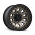 BEAST 9602 Matte Black w/ Mac Face&Dark Tint 5x127 17R 8.5 71,56 -12