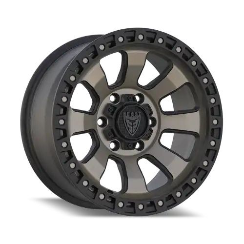 BEAST 9604N Matte Black w/ Mac Face&Dark Tint 6x139.7 17R 8.5 100,1 0