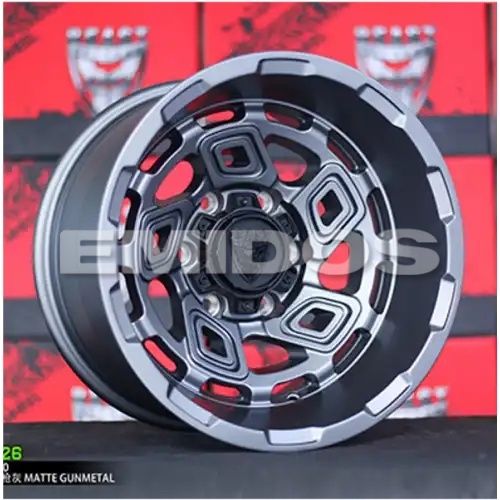 BEAST 9616 Matte gunmetal 5x150 16R 10 110 -25