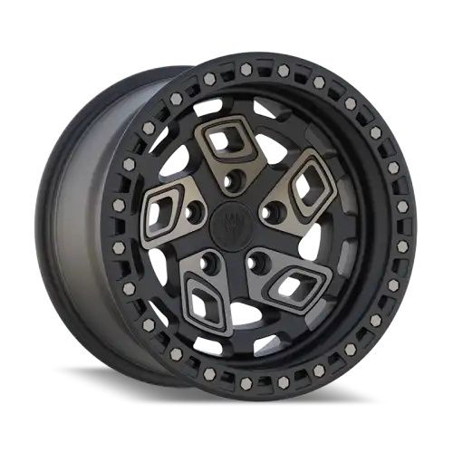 BEAST 9616 Matte Black w/ Mac Face&Dark Tint 5x127 17R 9 71,56 -12