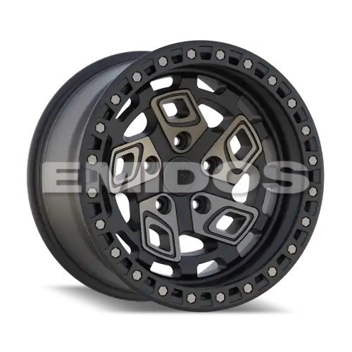 BEAST 9616 Matte Black w/ Mac Face&Dark Tint 5x127 17R 9 71,56 -12