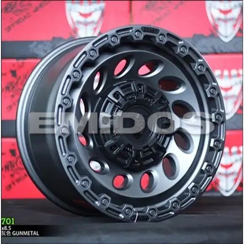 BEAST 9701P Matte gunmetal 6x139.7 17R 8.5 106,1 0