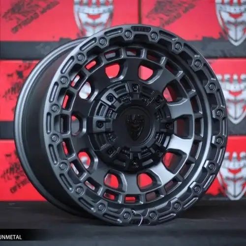 BEAST 9703P Matte gunmetal 6x139.7 17R 8.5 106,1 0