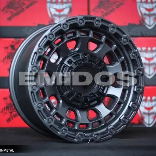 BEAST 9703P Matte gunmetal 6x139.7 17R 8.5 106,1 0