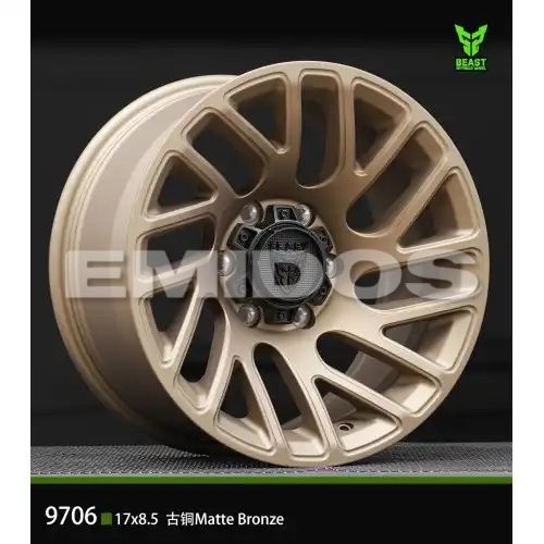 BEAST 9706 Matte Bronze 6x139.7 17R 8.5 100,1 0