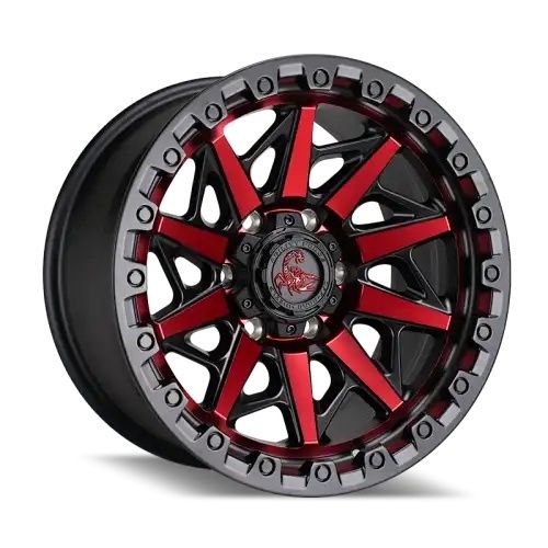 Agility Force A710 Matte Black w/ Red Face 6x139.7 17R 8.5 100,1 0