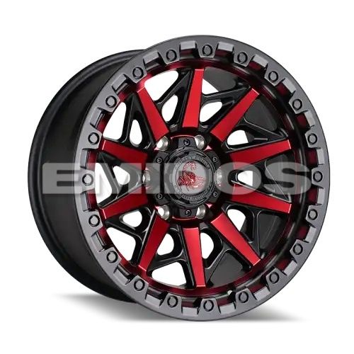 Agility Force A710N Matte Black w/ Red Face 6x139.7 17R 8.5 100,1 0