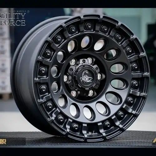 Agility Force A717 Matte Black 6x139.7 17R 8.5 100,1 0