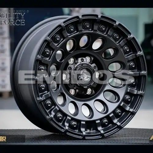 Agility Force A717 Matte Black 6x139.7 17R 8.5 100,1 0