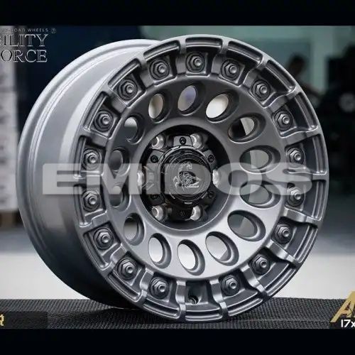 Agility Force A717 Matte gunmetal 6x139.7 17R 8.5 100,1 0