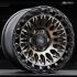 Agility Force A721 Matte Black w/ Mac Face&Dark Tint 6x139.7 18R 8.5 64,1 12