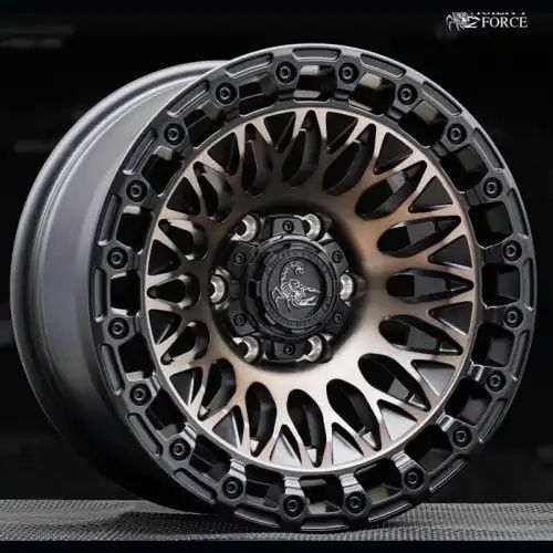 Agility Force A721 Matte Black w/ Mac Face&Dark Tint 6x139.7 17R 8.5 93,1 0