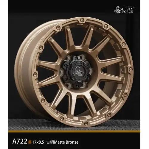 Agility Force A722 Matte Bronze 6x139.7 18R 8.5 64,1 12