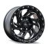 Agility Force A723 Matte Black w/ Milled Spokes 6x139.7 18R 8.5 64,1 12