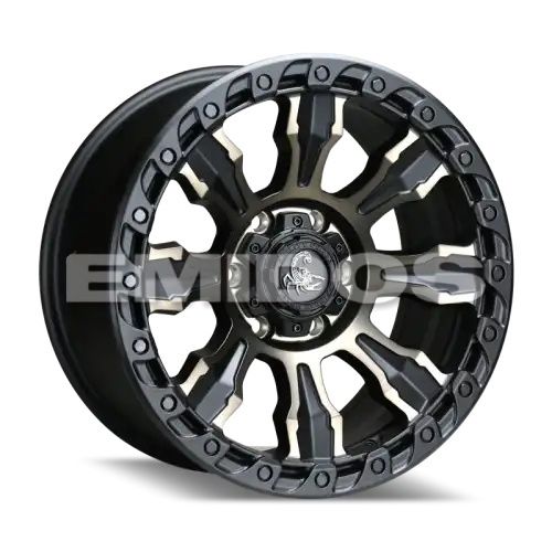 Agility Force A728 Matte Black w/ Mac Face&Dark Tint 6x139.7 18R 8.5 64,1 12