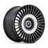 Asanti Black Label AB040 TIARA SATIN BLACK BRIGHT MACH FACE 5x108/112 20R 9 72.56 45