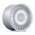 Asanti Black Label AB040 TIARA GLOSS SILVER BRIGHT MACH FACE 5x112/114.3 20R 10.5 72.56 40