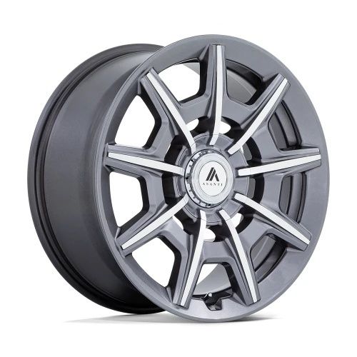 Asanti Black Label AB041 ESQUIRE GLOSS ANTHRACITE BRIGHT MACH 5x108/112 20R 10.5 72.6 45