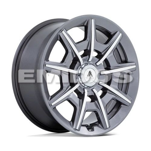 Asanti Black Label AB041 ESQUIRE GLOSS ANTHRACITE BRIGHT MACH 5x112/120 22R 9 74.1 35