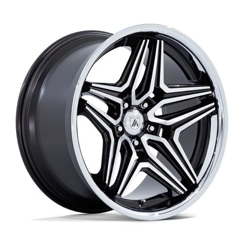 Asanti Black Label AB046 DUKE GLOSS BLACK MACHINED 5x115 22R 9 72.56 15