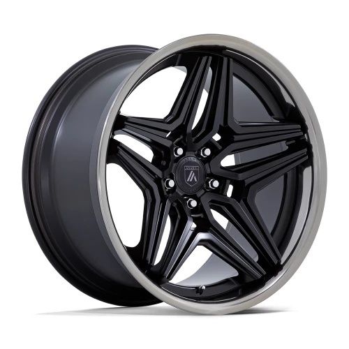 Asanti Black Label AB046 DUKE SATIN BLACK W/ DDT LIP 5x115 22R 9 72.56 15