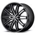 Asanti Black Label ABL-10 POLLUX MACHINED FACE W/ BLACK LIP 5x114.3 20R 8.5 74.1 38