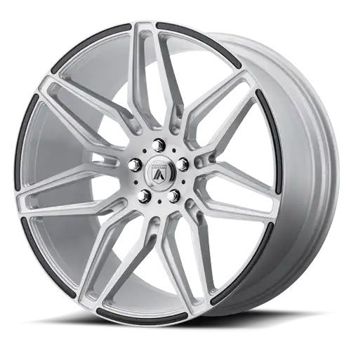 Asanti Black Label ABL-11 SIRIUS BRUSHED SILVER W/ CARBON FIBER INSERTS 5x120 20R 10.5 74.1 38