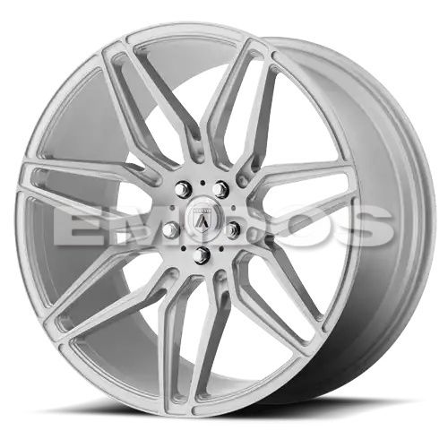 Asanti Black Label SIRIUS BRUSHED SILVER W/ CARBON FIBER INSERTS 5x112 20R 10.5 72.6 38