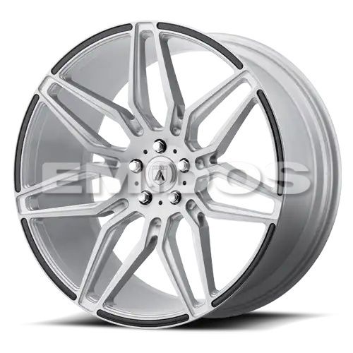 Asanti Black Label ABL-11 SIRIUS BRUSHED SILVER W/ CARBON FIBER INSERTS 5x115 22R 10.5 72.56 25