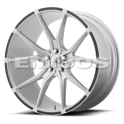 Asanti Black Label ABL-13 VEGA BRUSHED SILVER W/ CARBON FIBER INSERTS 5x115 20R 10.5 72.56 20