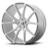 Asanti Black Label ABL-13 VEGA BRUSHED SILVER W/ CARBON FIBER INSERTS 5x115 22R 9 72.56 15