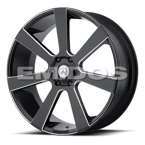 Asanti Black Label ABL-15 APOLLO SATIN BLACK MILLED 6x135 26R 10 87.1 30
