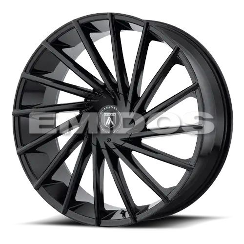 Asanti Black Label ABL-18 MATAR GLOSS BLACK 6x135/139.7 20R 8.5 106.1 15