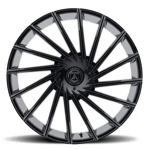Asanti Black Label ABL-18 MATAR GLOSS BLACK 6x120/132 20R 8.5 78.1 30