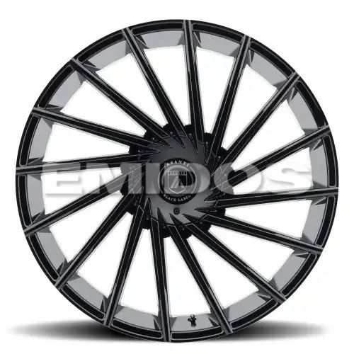 Asanti Black Label ABL-18 MATAR GLOSS BLACK 5x114.3/127 22R 9 72.56 30